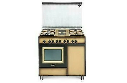 Delonghi DEMK96B42ED Cuisine 4 Feux 2 Plaques Four Électrique Coppertone