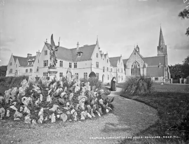 Holy Cross Church & Convent, Kenmare, Co. Kerry Ireland c1900 OLD PHOTO