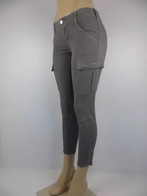 NWT J BRAND WOMENS JEANS, CROPPED HOULIHAN, SKINNY CARGO, Size 25, Retail $268