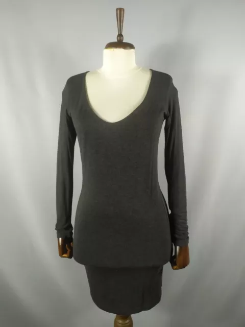 Majestic Filatures Paris Women's Gray Dress Size 2