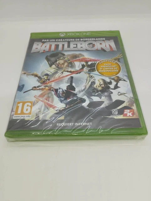 Jeu Battleborn Pack 1er Né + Cartes Personnages PS4 - Neuf Sous Blister - Version FR Complète