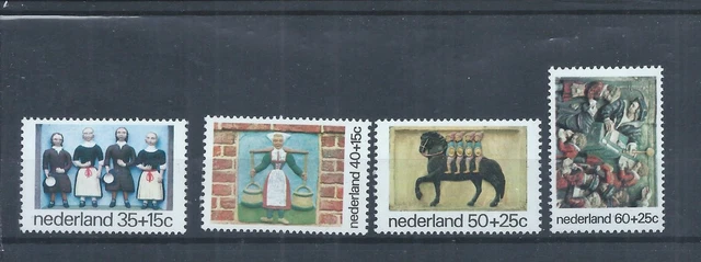 Netherlands stamps.  1975 Child Welfare MNH SG 1220 - 1223 (AE162)