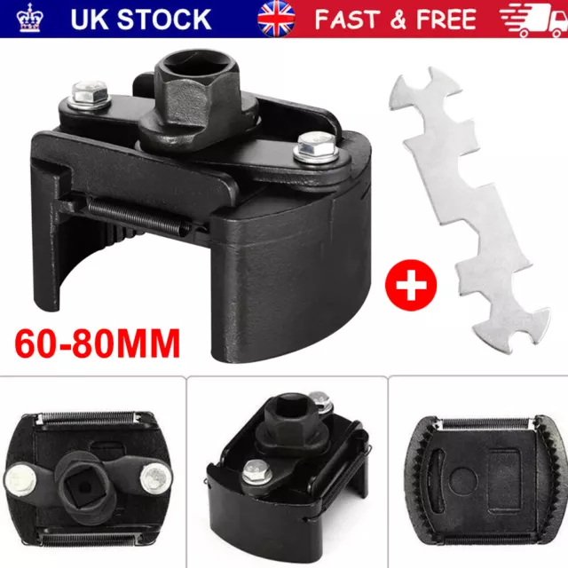 60mm-80mm Oil Filter Wrench Fuel Filter Remover  Removal Tool Filter Wrenches UK