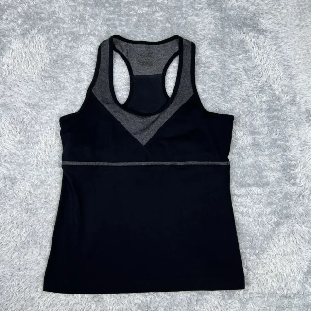 Womens Kyodan  Black Althletic Racer Back Tank Top Size Unknown See Measurement