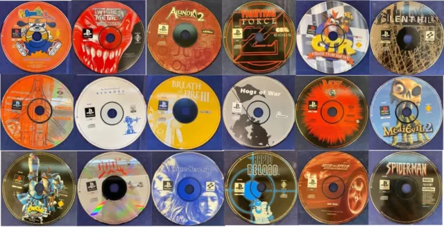 PlayStation 1 PS1 - Disc Only Games - You pick and Choose