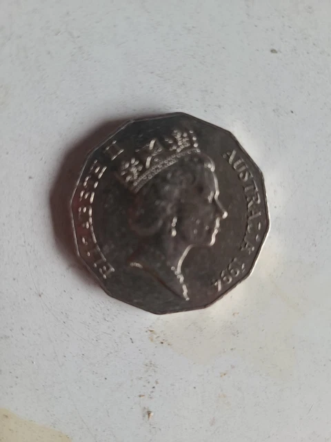 💥 Rare 50 cent Piece Australian Coin Year 1994