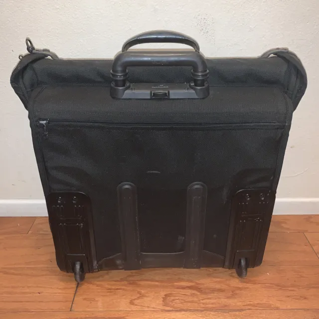 Tumi Black Wheeled Large Bifold Garment Bag Luggage 22” X 22” X 12” 2