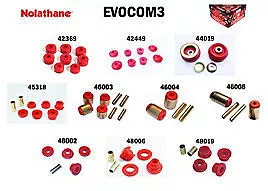 Nolathane Full pro Bushing Kit front/rear # EVOCOM3 suit Holden Lexcen VR VS