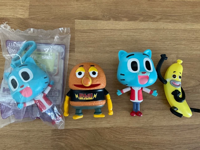 MCDONALDS THE AMAZING World Of GUMBALL Happy Meal Toys X 4 15 00 MCDONALDS THE AMAZING World Of GUMBALL Happy Meal Toys X 4 15 00