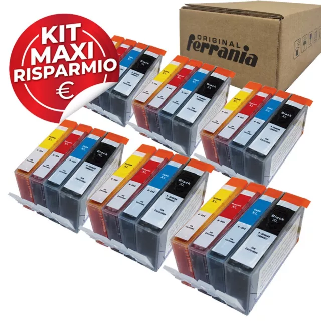 32 Cartucce Compatibili HP364XL KIT per Deskjet 3520, Officejet 4620, Photosmart