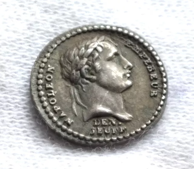 Francia  micro medaglia napoleone  in argento 1804  l'incoronazione mm14 lotto