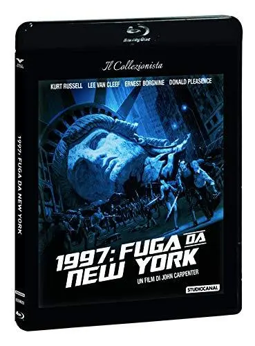 `Adrienne Barbeau,Ernest Bo... 1997: Fuga Da New York (Dvd+Blu-Ray) Blu-ray NEUF