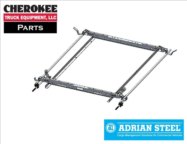 Adrian Steel 63-GLGM2, Dual Sided Grip Lock Ladder Rack, Express, Savana Adrian Steel 63-GLGM2, Dual Sided Grip Lock Ladder Rack, Express, Savana