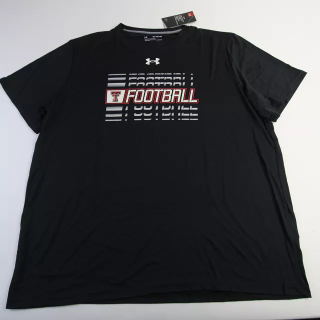 Texas Tech Red Raiders Under Armour HeatGear Short Sleeve Shirt Men's New