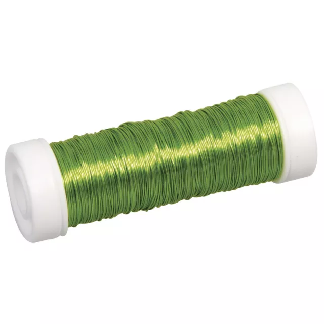 Light green crochet jewelry thread Ø 0.3 mm 50 m