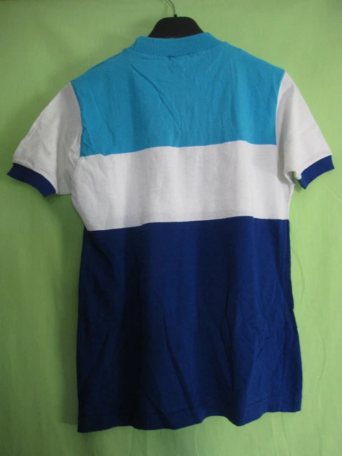 Maillot Cycliste Vintage Gan Assurances POULIDOR Années 70 Taille M - Tricots Du Rocher