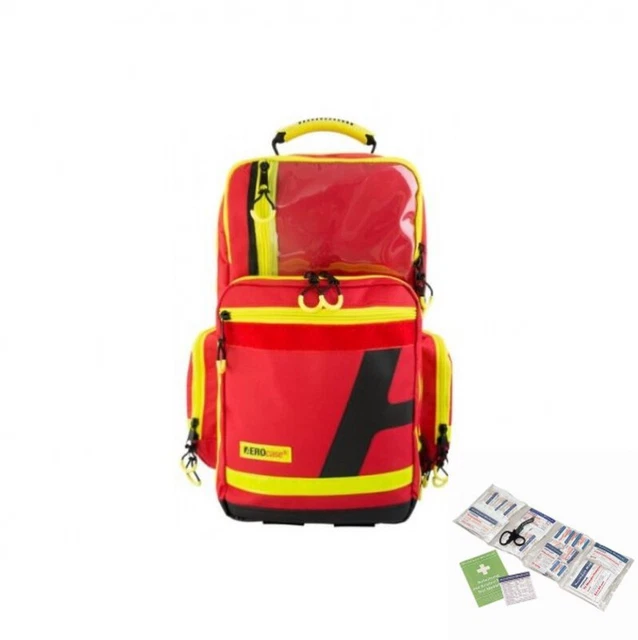 Notfallrucksack L + Füllung DIN 13157 Notfalltasche HVO Arztkoffer Paramedic