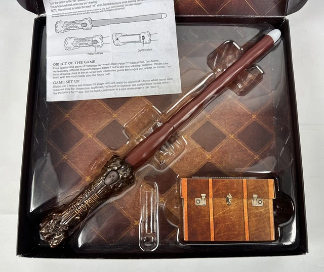 MATTEL PICTIONARY AIR Harry Potter Battery operated WAND Family Drawing