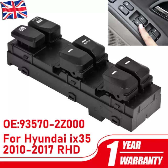 Fit For Hyundai 2010-2017 IX35 LM RHD Electric Master Window Switch Button