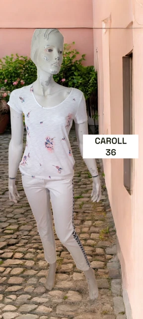 CAROLL Bottes à Talons Cuir Gris Doublées Cuir T 38 BE