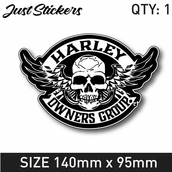 Harley Davidson bike, helmet, car sticker , bumper sticker ,4X4,  bike,