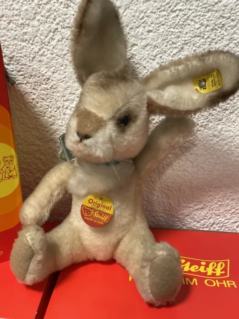 Steiff Vintage 70s 3160/25 Hase Niki Rabbit 2