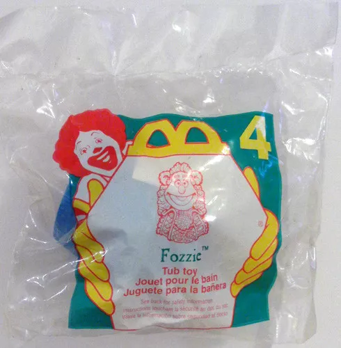 FOZZIE #4  McDonalds™ HAPPY MEAL JIM HENSON MUPPETS ™ FACTORY SEALED 1995
