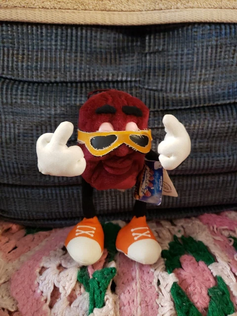 California raisins plush top doll