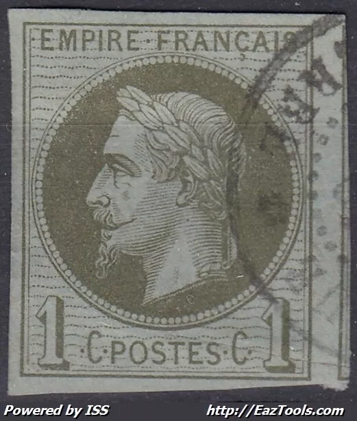 Colonies Generales : Empire N° 7 Cachet St Pierre Martinique - Tb Marges