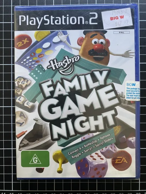 Hasbro Family Game Night - Sony PS2 PlayStation 2 PAL SEALED