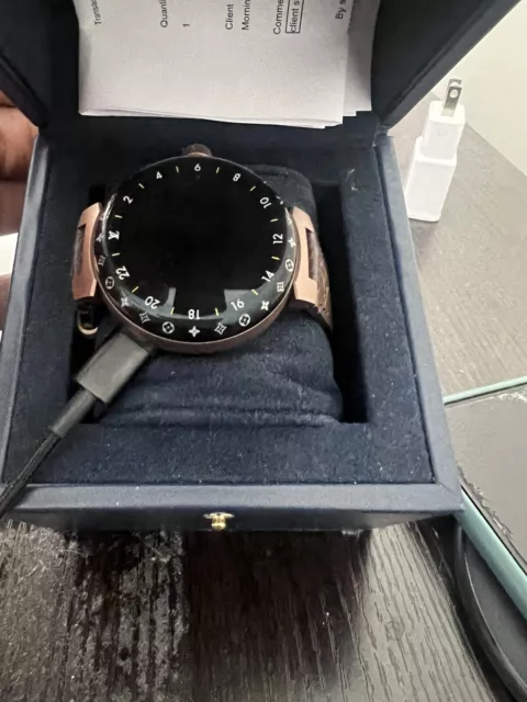 Louis Vuitton® Tambour Horizon Light Up Connected Watch Brown