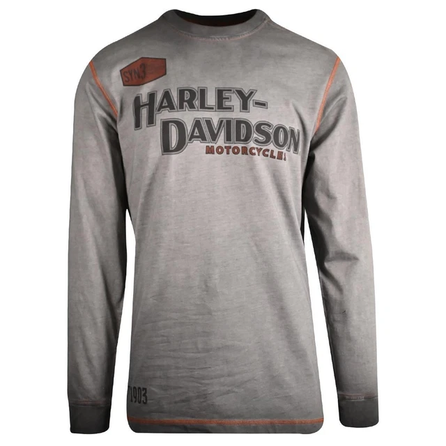distressed harley davidson shirt