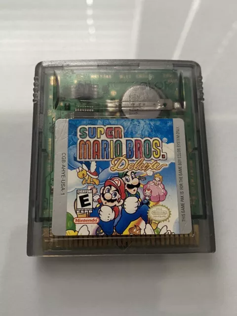 Super Mario Bros. Deluxe GameBoy Color GBC Nintendo Game Boy