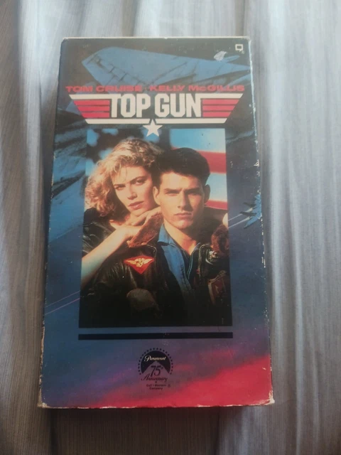 TOP GUN VHS 1987 Tom Cruise Kelly McGillis Vintage 1st Release Vintage