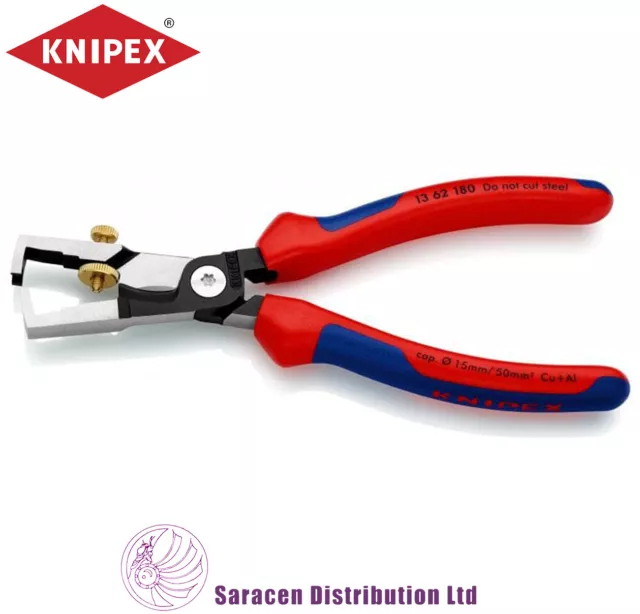 KNIPEX StriX WIRE STRIPPING PLIERS & SHEARS - 13 62 180