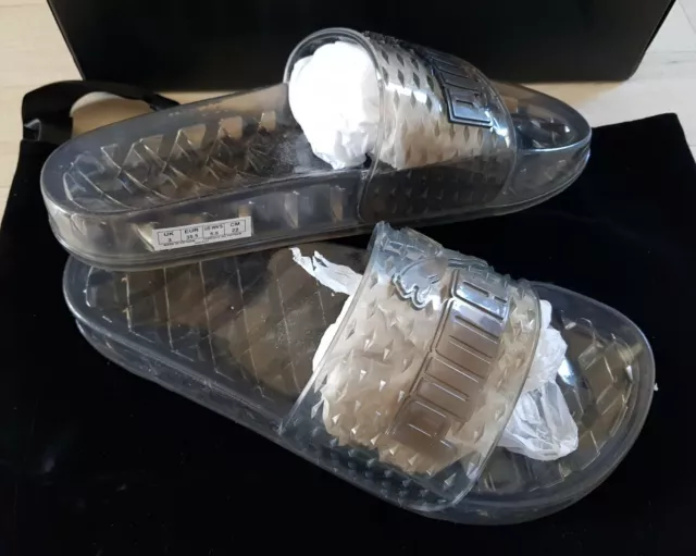 SANDALI PUMA FENTY BY RIHANNA taglia 3 marroni JELLY SLIDERS slip