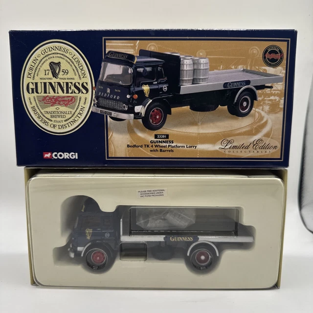 Camion Bedford TK Plateforme Guinness – échelle 1:50 Corgi Classics – Occasion