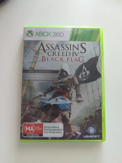 Assassins Creed IV Black Flag Special Edition, Xbox 360 Game, USED