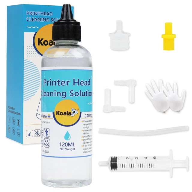 Kit Pulizia Testine Stampante 200 Ml – Universale Per Canon, Brother, HP, Epson