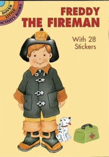 Beylon Freddy the Fireman Paper Doll (Merchandise) Little Activity Books