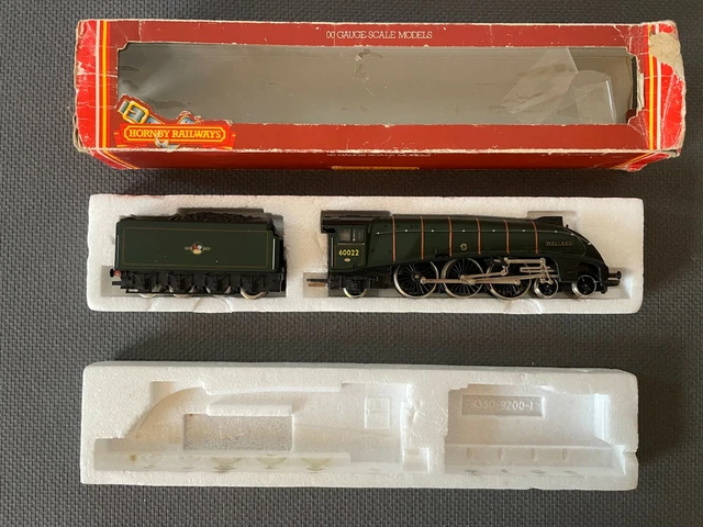 Hornby Oo Gauge Br 4-6-2 Green Mallard & Tender 60022, Never Run