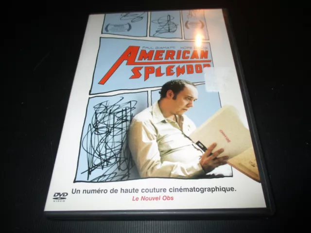 DVD "AMERICAN SPLENDOR" Paul GIAMATTI, Hope DAVIS