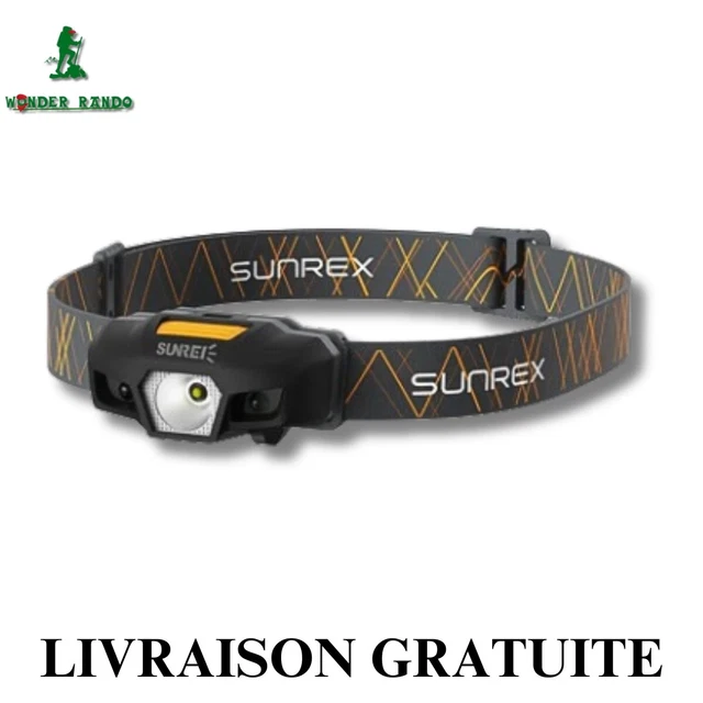Lampe Frontale LED Ultra Puissante – Rechargeable, étanche, Forte Luminosité