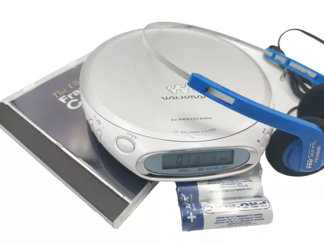 Sony D-EJ360 CD Walkman Discman Personal Stereo Music Audio Compact Disc Player