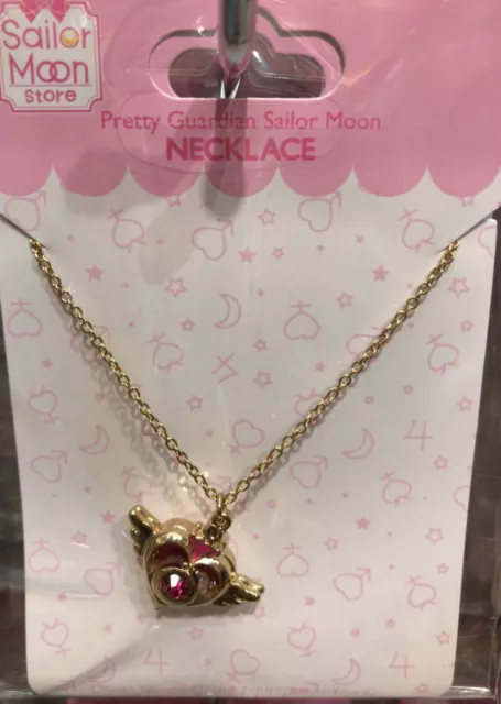Sailor Moon Store Original Crisis Moon Compact Necklace accessories New Japan