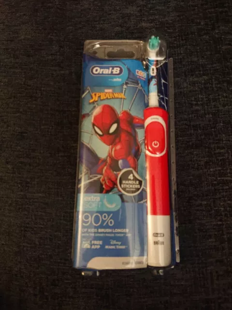 Oral-B Vitality Power Spazzolino elettrico bambini Marvel Spiderman