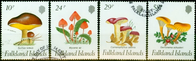 Falkland Islands 1987 Pilze Set Mit 4 SG547-550 V. f. U
