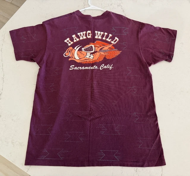 T-shirt Vintage Rare Harley Davidson 'The Great Hog' - Taille L - Noir - Édition Limitée