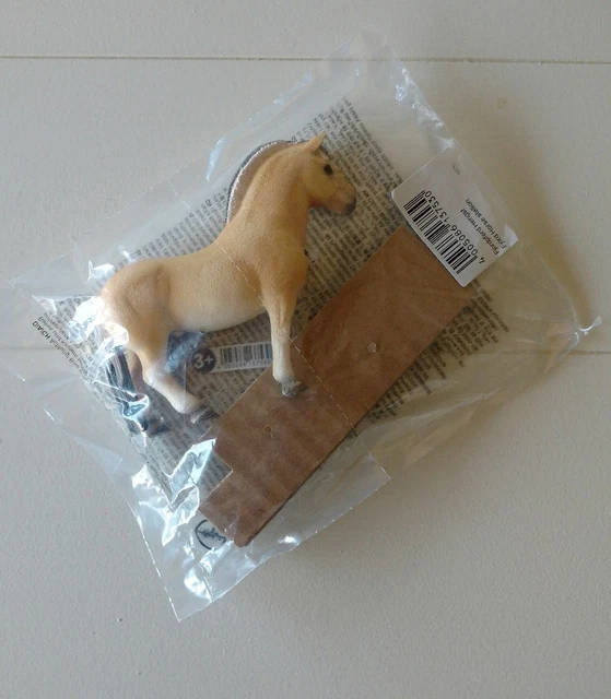 SCHLEICH 13753 FJORD horse stallion equine retired NIP 33.19