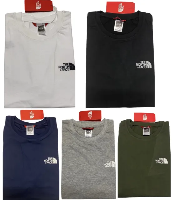 The North Face Crew Neck Classic Short Sleeve T-Shirt 100% Cotton